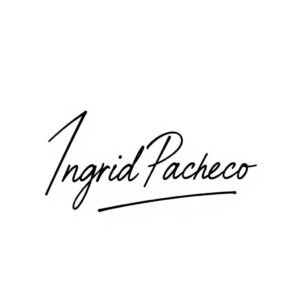 Firma de Ingrid Pacheco en un estilo elegante y distintivo.